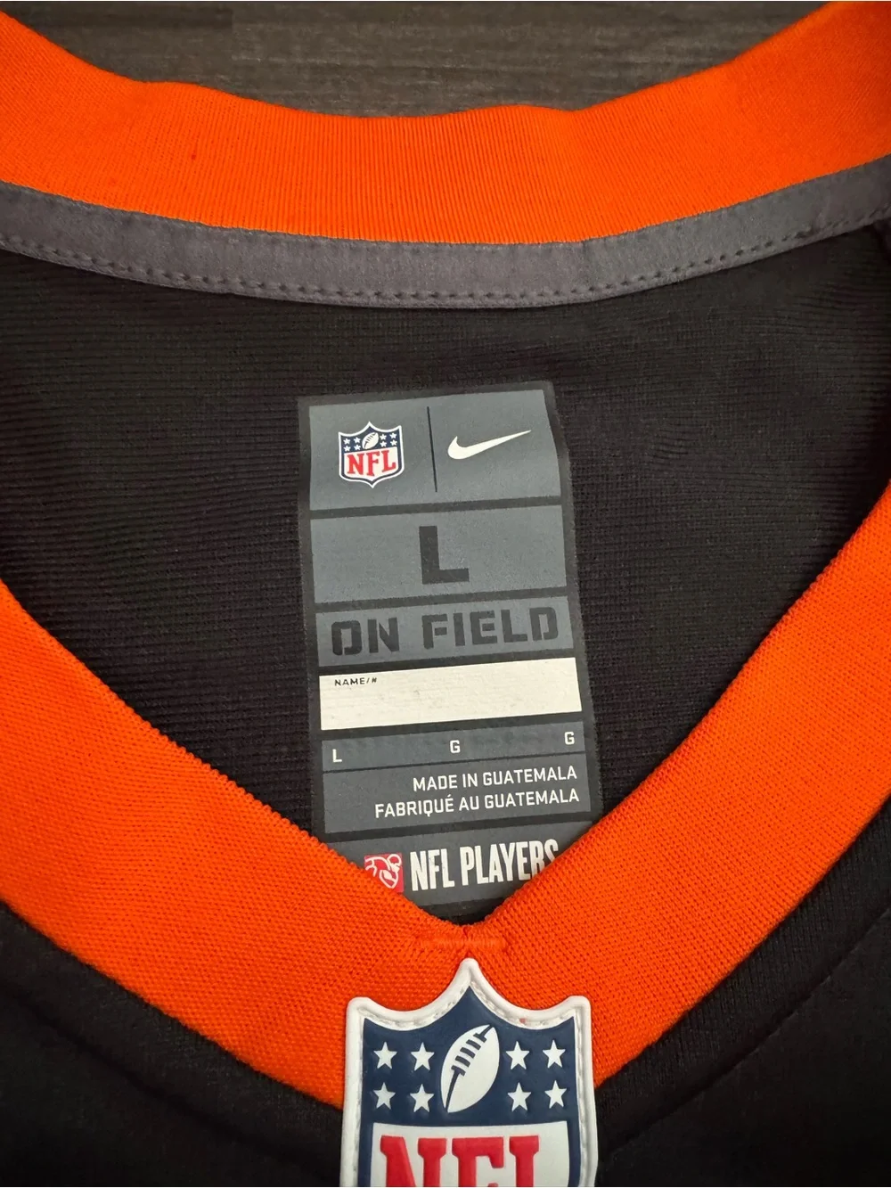 Nike Cincinnati Bengals Joe Burrow #9 NFL On Field Game Home Jersey Men Large